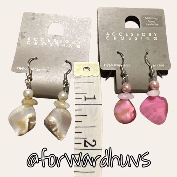 Accessory Crossing Hypo-Allergenic Nickel Free Earring Sets (2) - Picture 8 of 9